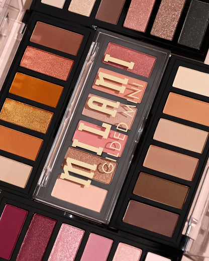 Milani Gilded Mini Eyeshadow Palette Matte Shimmer Makeup - The Wine Down Milani