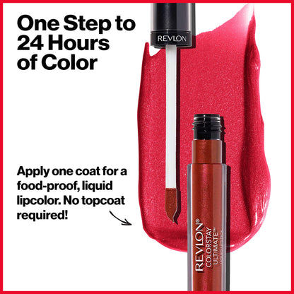 Revlon ColorStay Ultimate Liquid Lipstick, 035 Iconic Iris, 0.1 fl oz REVLON