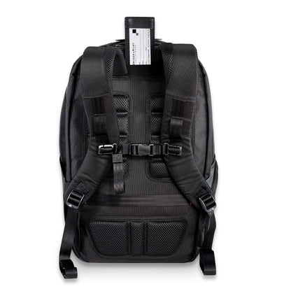 Briggs & Riley Medium Convertible Backpack Duffle Bag - Carry On for Men & Women, Use for Travel, Gym, or Work, Overnight Weekend Luggage, Shoulder Strap, Laptop Compartment - ZDX Collection, Black Gsupps Australia