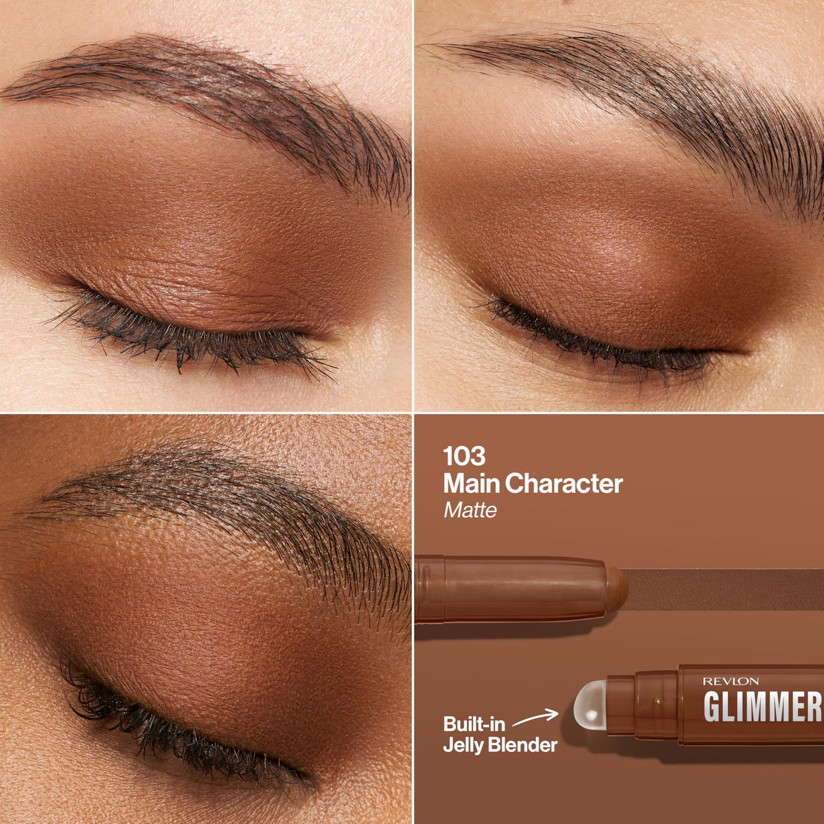 REVLON Glimmer Shadow Multi-Stick, Eyeshadow, 103 Main Character REVLON