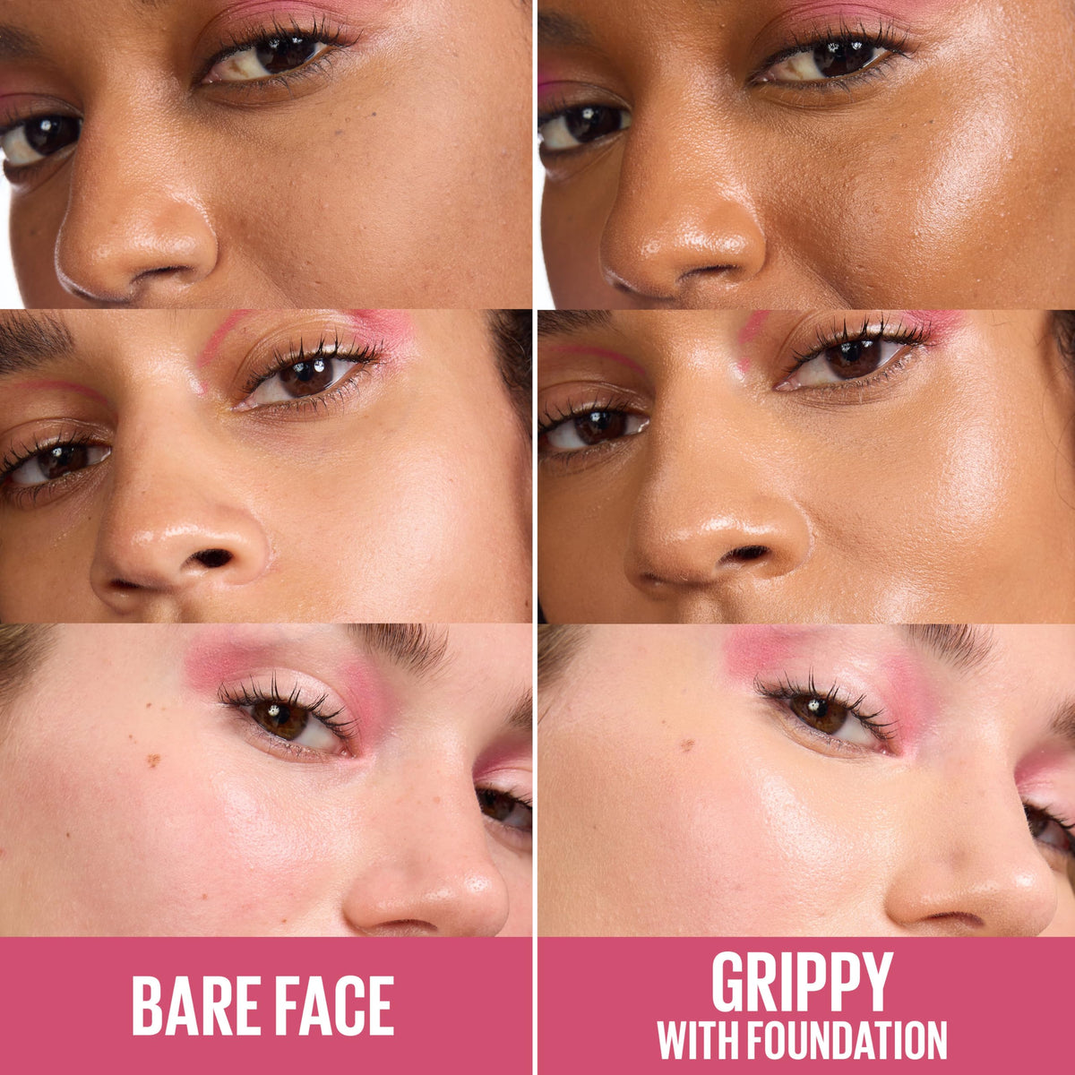 Maybelline Grippy Serum Primer, Hydrating Makeup Primer with 2% Niacinamide For Up To 24HR Make Up Wear, Clear, 1 Count MAYBELLINE