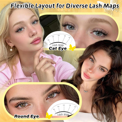 Manga Lash Clusters Anime Lashes Clusters Wispy Cluster Eyelash Extensions Ruairie