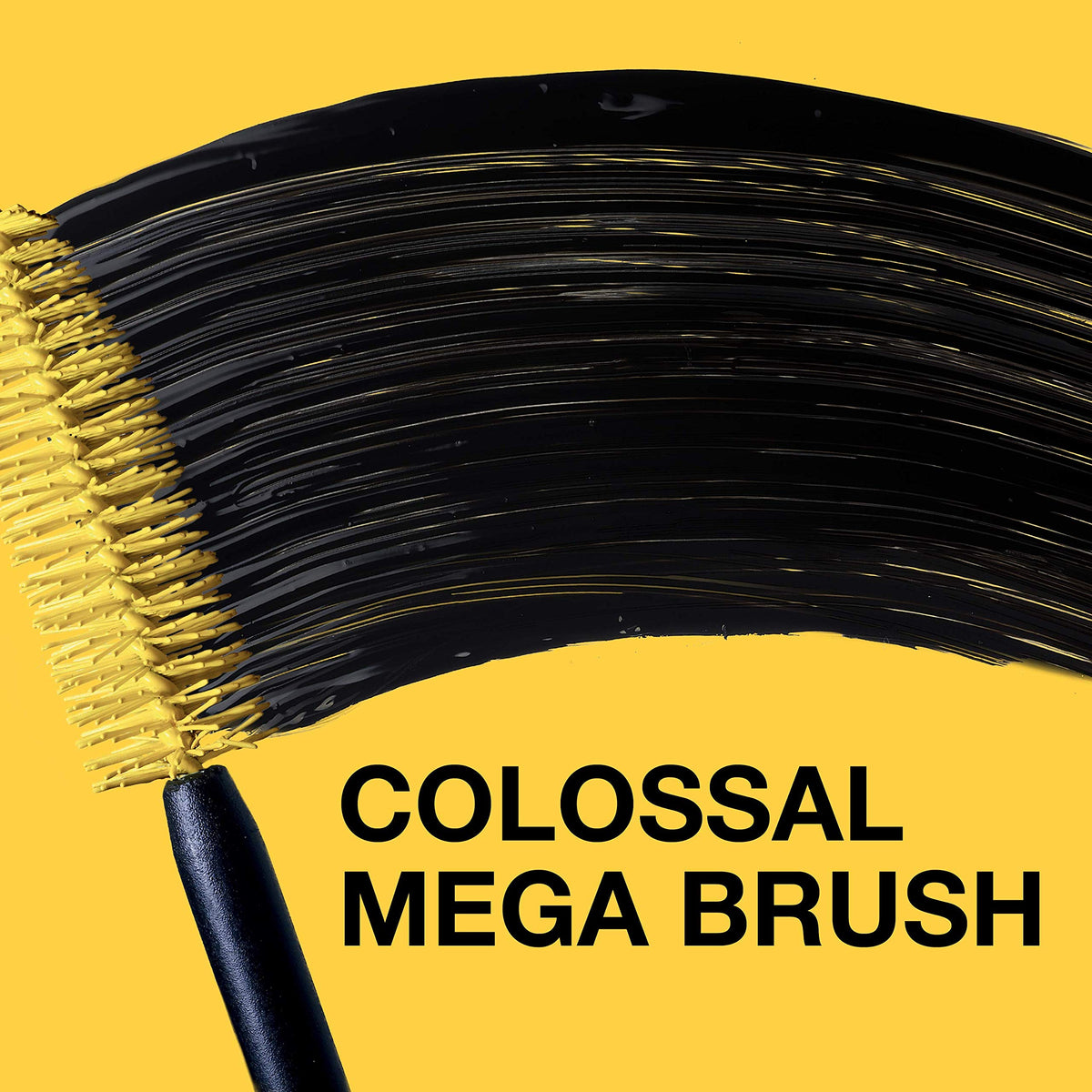 Maybelline Volum' Express Colossal Washable Mascara Makeup, Volumizing, Glam Black, 1 Count MAYBELLINE