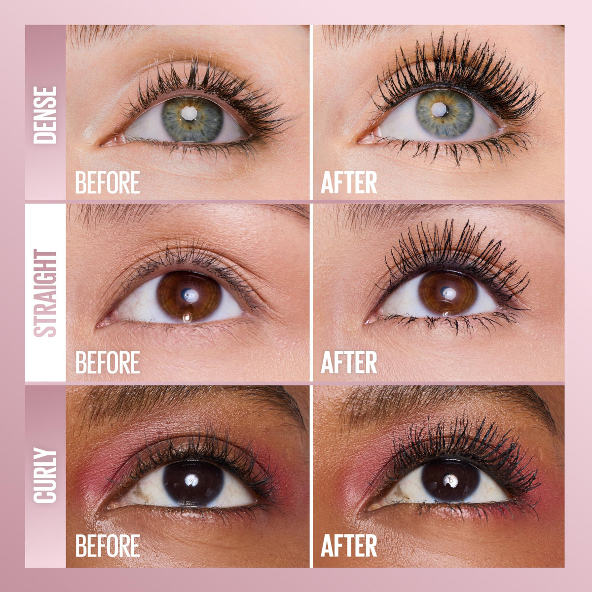 Maybelline Lash Sensational Sky Tubes Tubing Mascara, Extension-Like Lengthening Mascara, 24HR Eye Makeup with Shea Butter & Castor Oil, Very Black, 1 Count MAYBELLINE
