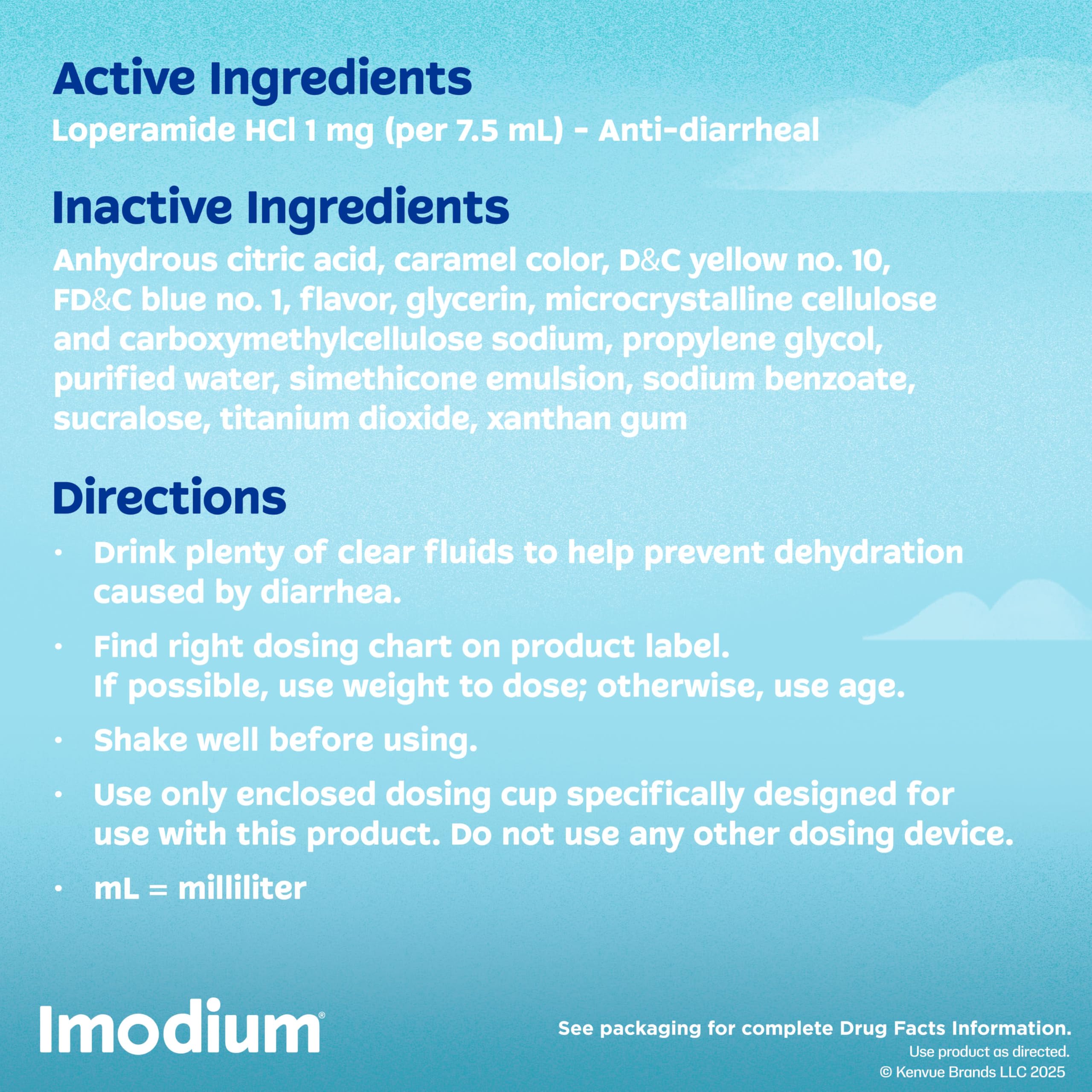 Imodium A-D Liquid Anti-Diarrheal Medicine with Loperamide HCl to Help Control Symptoms of Diarrhea Due to Acute, Traveler's Diarrhea, Mint Flavor, 8 fl. oz Imodium buy australia supplements