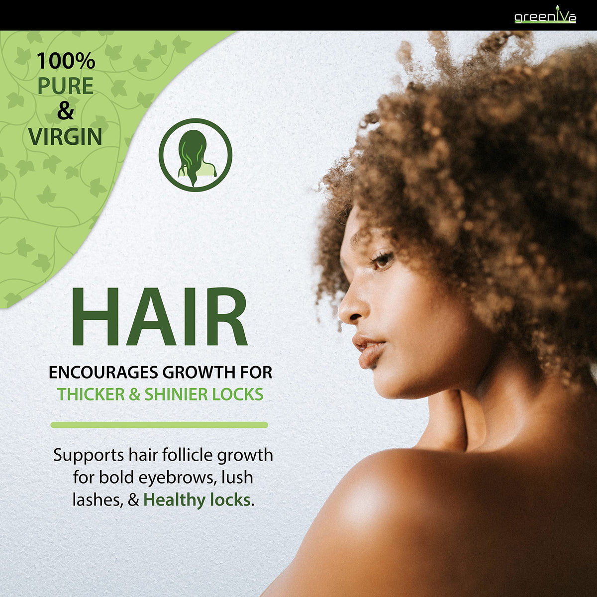 GreenIVe 100% Pure Castor Oil, 4 Fl oz GreenIVe