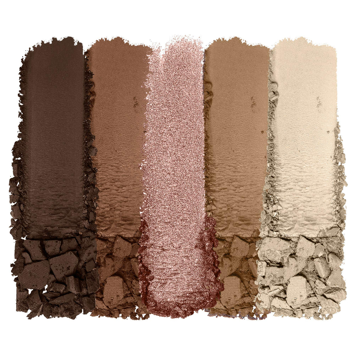 wet n wild Color Icon Eyeshadow Makeup 5 Pan Palette, Matte, Shimmer, Metallic, Long Wearing, Rich Buttery Pigment, Cruelty Free - Walking On Eggshells wet n wild
