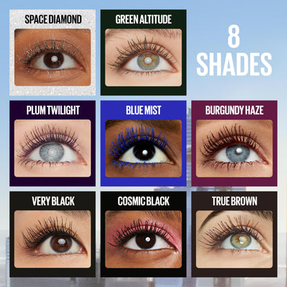 Maybelline Lash Sensational Sky High Washable Mascara Makeup, Volumizing, Lengthening, Defining, Curling, Multiplying, Buildable Formula, Blackest Black, 1 Count MAYBELLINE