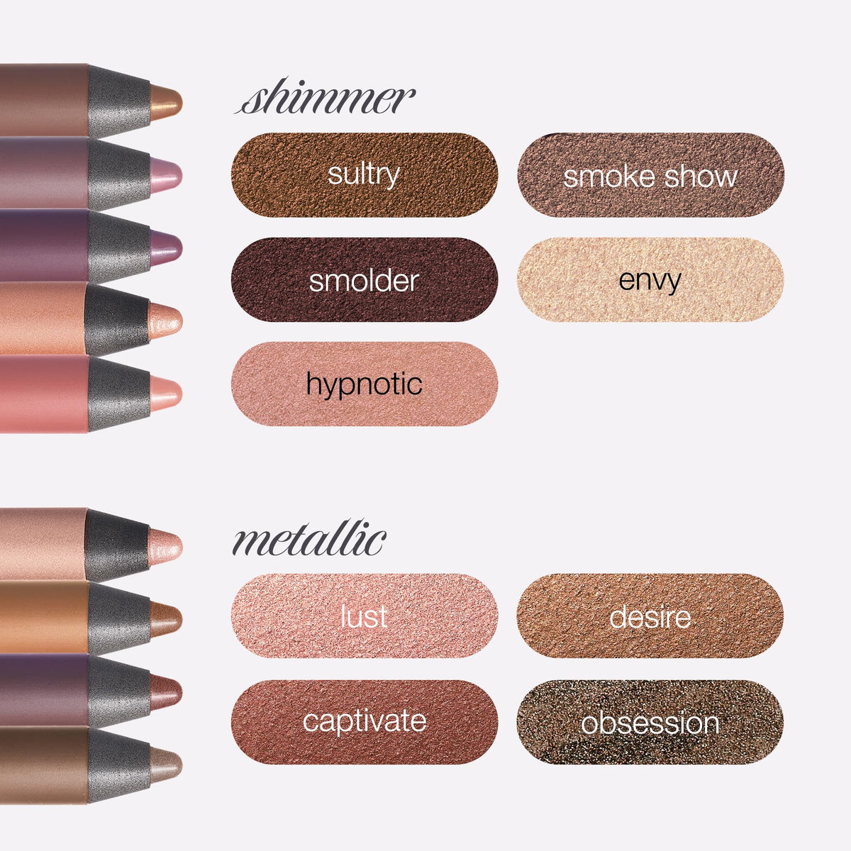 tarte smolderEYES shadow liner – Multi-Use Waterproof Makeup Doubles as Eyeliner & Cream Eyeshadow with Smudger Applicator, Blendable Lazy Girl Hack, Vegan & Cruelty-Free, full size, smolder tarte