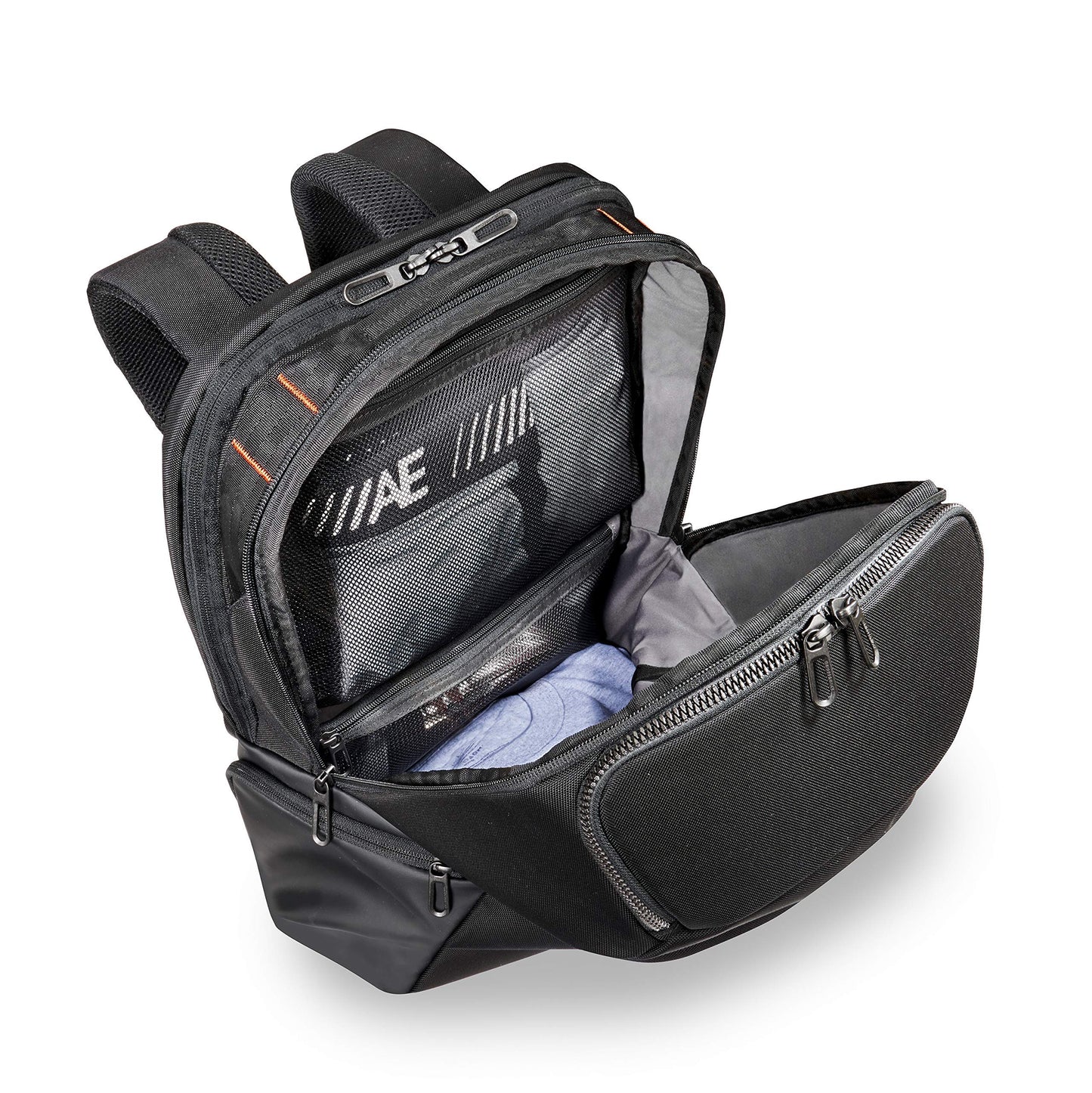 Briggs & Riley Medium Convertible Backpack Duffle Bag - Carry On for Men & Women, Use for Travel, Gym, or Work, Overnight Weekend Luggage, Shoulder Strap, Laptop Compartment - ZDX Collection, Black Gsupps Australia