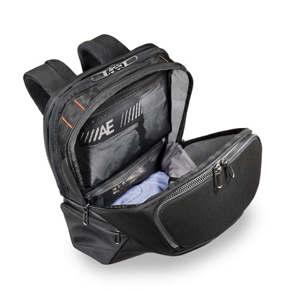 Briggs & Riley Medium Convertible Backpack Duffle Bag - Carry On for Men & Women, Use for Travel, Gym, or Work, Overnight Weekend Luggage, Shoulder Strap, Laptop Compartment - ZDX Collection, Black Gsupps Australia