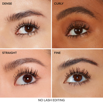 Too Faced Better Than Sex Waterproof Mascara | Volumizing and Lengthening Waterproof Mascara + Hourglass Brush | Formula for Dramatic Lashes | Cruelty-Free Eye Makeup, Black, Travel Size, 0.17 Fl Oz Too Faced