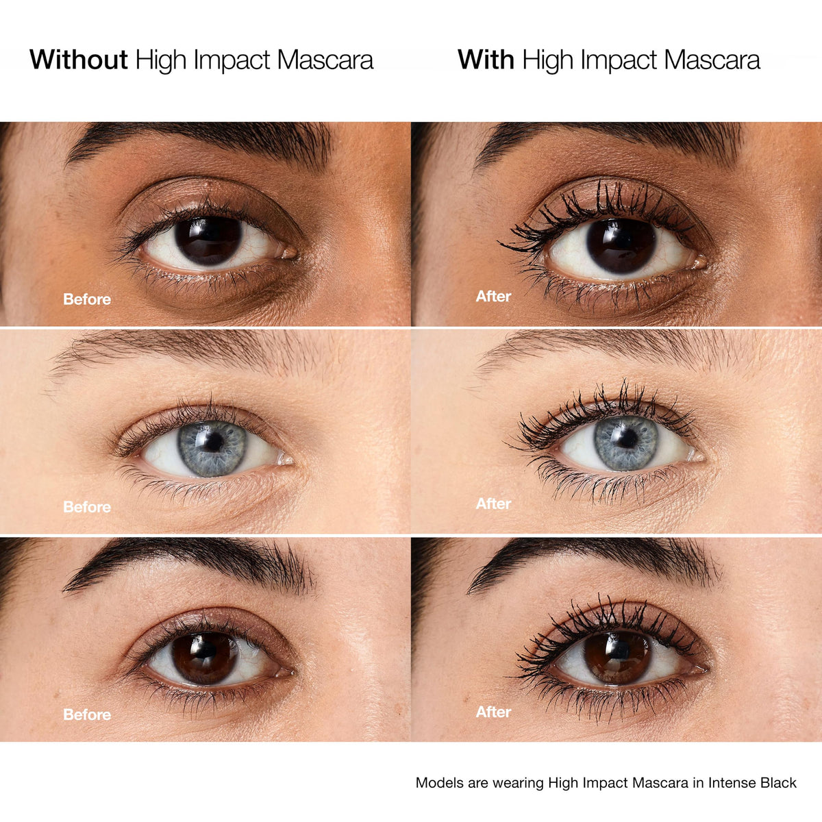 Clinique High Impact Mascara Volume and Length | Safe For Sensitive Eyes | Ophthalmologist Tested, Black Honey 0.28 Fl Oz Clinique