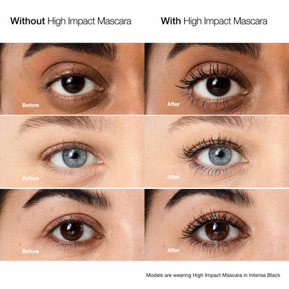 Clinique High Impact Mascara Volume and Length | Safe For Sensitive Eyes | Ophthalmologist Tested, Black Honey 0.28 Fl Oz Clinique