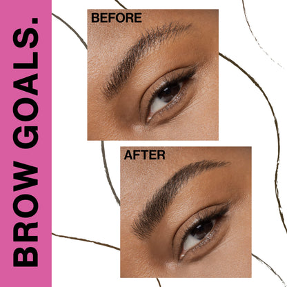 Wet n Wild Ultimate Brow Micro Eyebrow Retractable Pencil, Soft Brown, Ultra Fine 1.5mm Tip, Draws Tiny Brow Hairs wet n wild