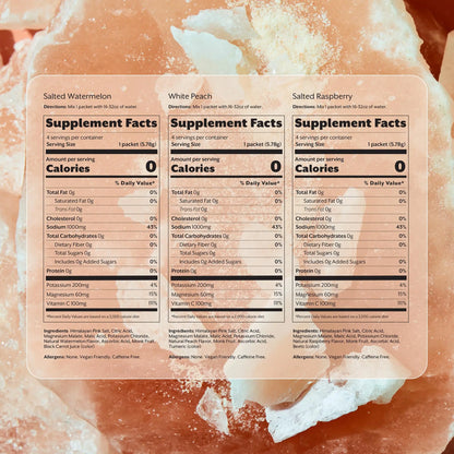 ProMix Nutrition Electrolytes Powder Hydration Packets - Himalayan Pink Salt, Magnesium, Potassium, Vitamin C - Variety Pack, Lightly Sweetened - 12 Servings (Pack of 12) ProMix Nutrition