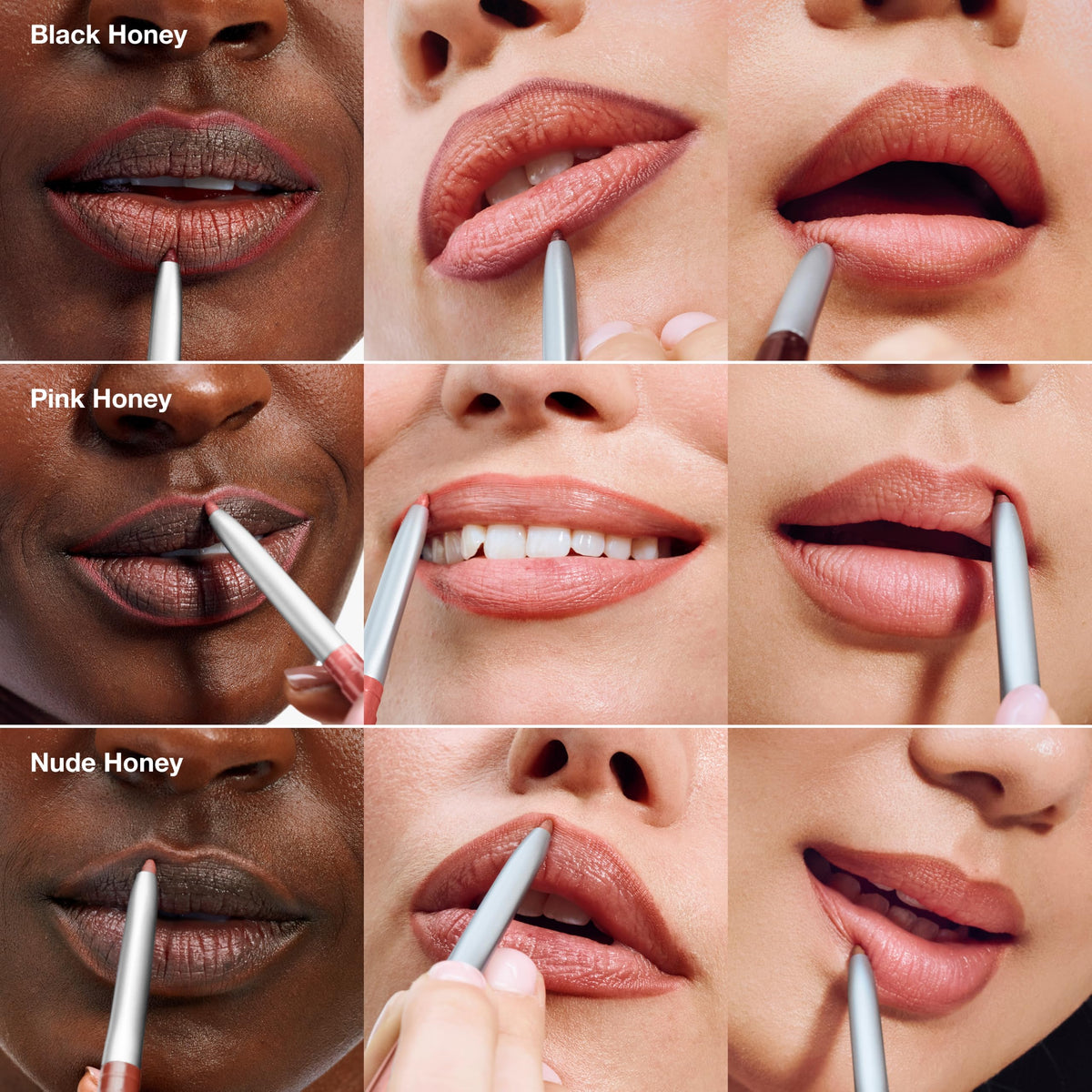 Clinique Long Lasting Quickliner Lip Liner | Non-Drying + No Sharpening, Black Honey Clinique