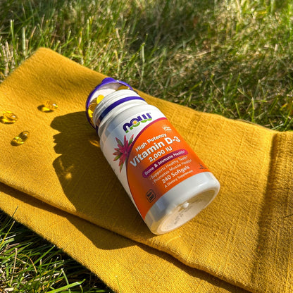 NOW Foods Supplements, Vitamin D-3 2,000 IU, High Potency, Structural Support*, 240 Softgels Gsupps Australia