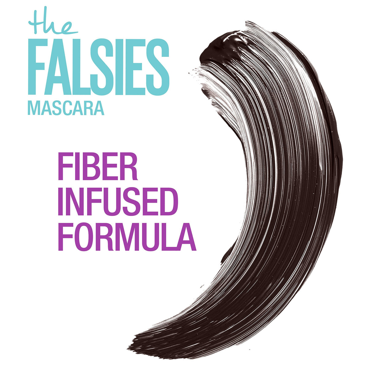 Maybelline Volum' Express Falsies Volumizing, Washable Mascara, Blackest Black, 1 Count MAYBELLINE