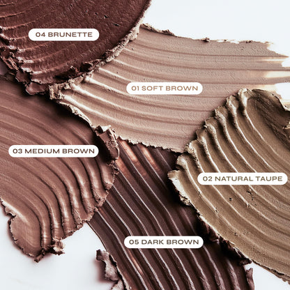 Milani Stay Put Brow Color - Long Lasting Eyebrow Color - Dark Brown Milani