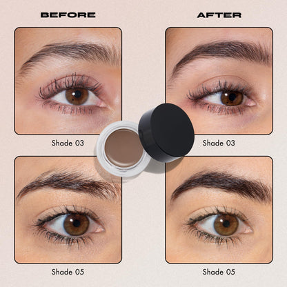 Milani Stay Put Brow Color - Long Lasting Eyebrow Color - Dark Brown Milani