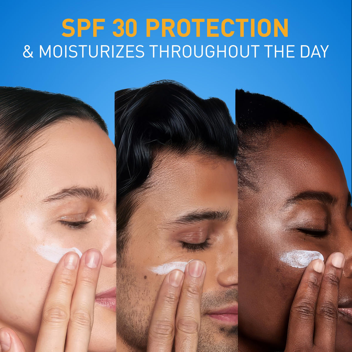 CeraVe AM Oil Face Moisturizer Lotion, Sunscreen for Face, SPF 30, 3oz CeraVe