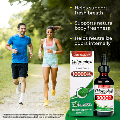 FITO MEDIC'S Lab | Liquid Chlorophyll | Chlorophyll Liquid Drops | 50 mg 200:1 Ratio Extract per Serving. FITO MEDIC'S