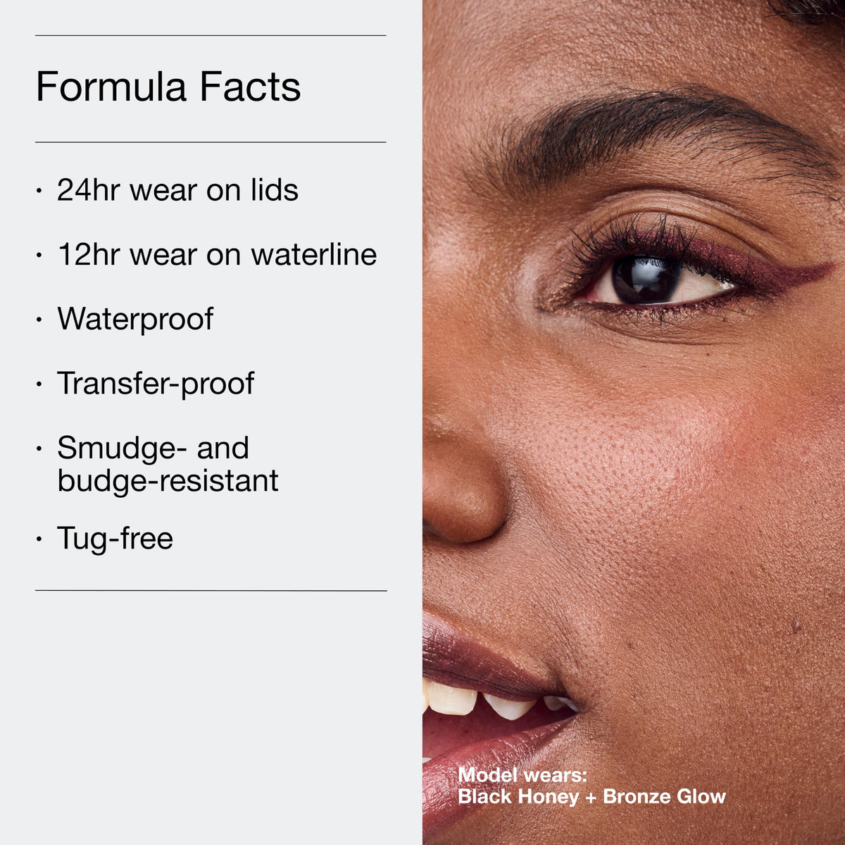 Clinique High Impact Gel Tech Eyeliner Pencil | Waterproof, Smudge Resistant + Safe For Sensitive Eyes, Black Honey Clinique