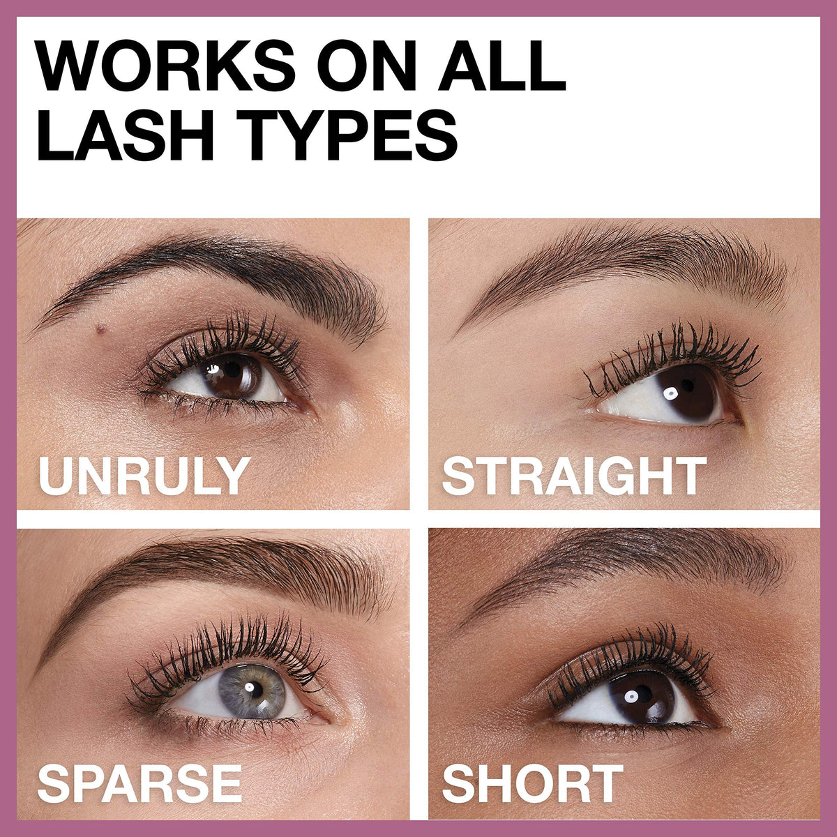 Maybelline Lash Sensational Waterproof Mascara, Lengthening and Volumizing for a Full Fan Effect,Very Black, 1 Count MAYBELLINE
