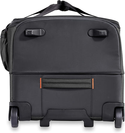 Briggs & Riley 27" Medium Upright Duffle - Checked Luggage for Travel, Suitcases with Wheels, Softside Rolling Bag for Men & Women, Self-Repairing Zipper - ZDX Collection, Black Gsupps Australia