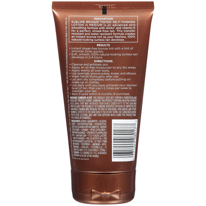 L'Oreal Paris Sublime Bronze Tinted Self Tanning Lotion, Medium Natural Tan 5 fl. Oz L'Oreal Paris