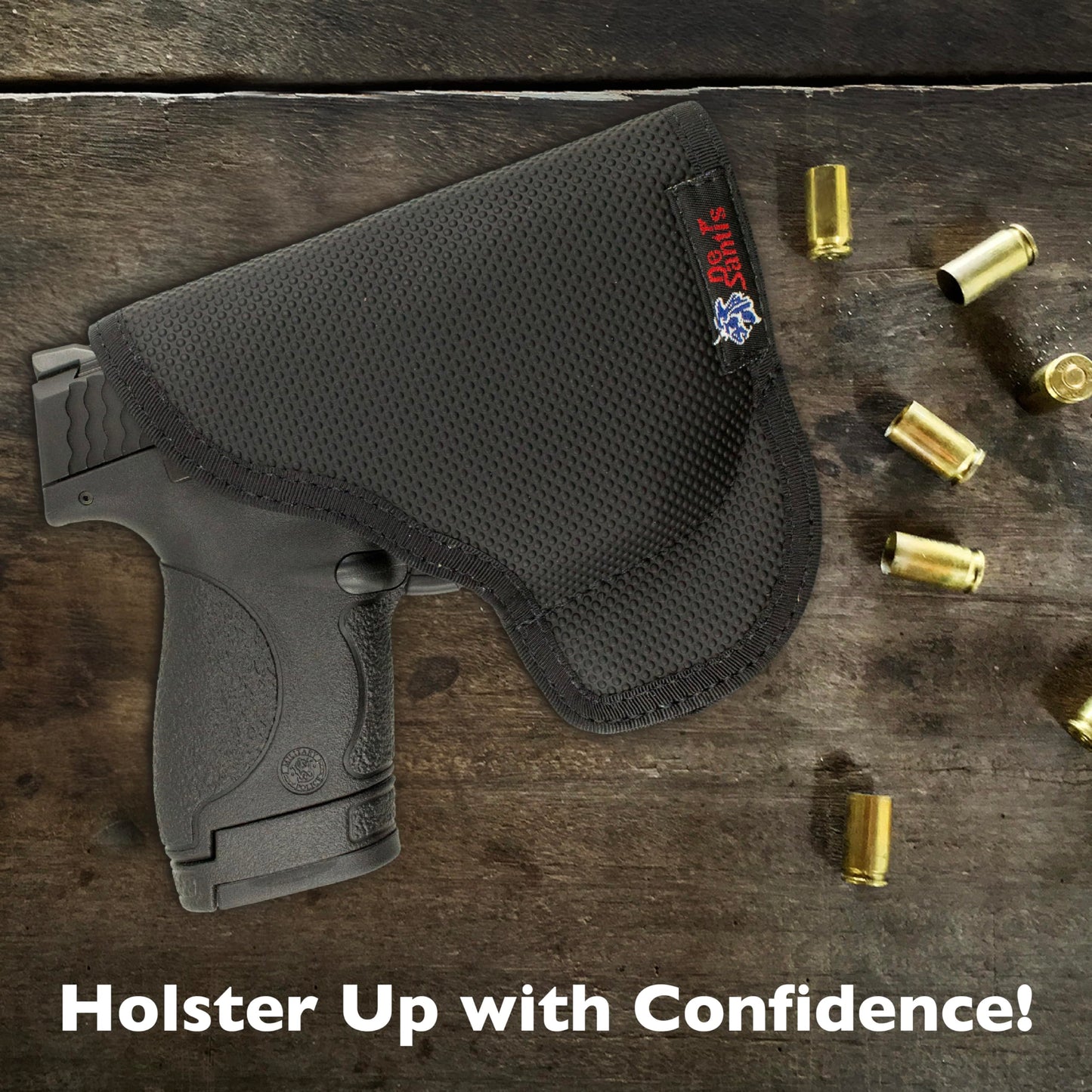 DeSantis Nemesis - Gun Pocket Holsters for Concealed Carry, Concealed Pocket Holster for Pistols, Revolvers, Soft, Designed for Comfort & Discreet Carry, Ambidextrous Gsupps Australia