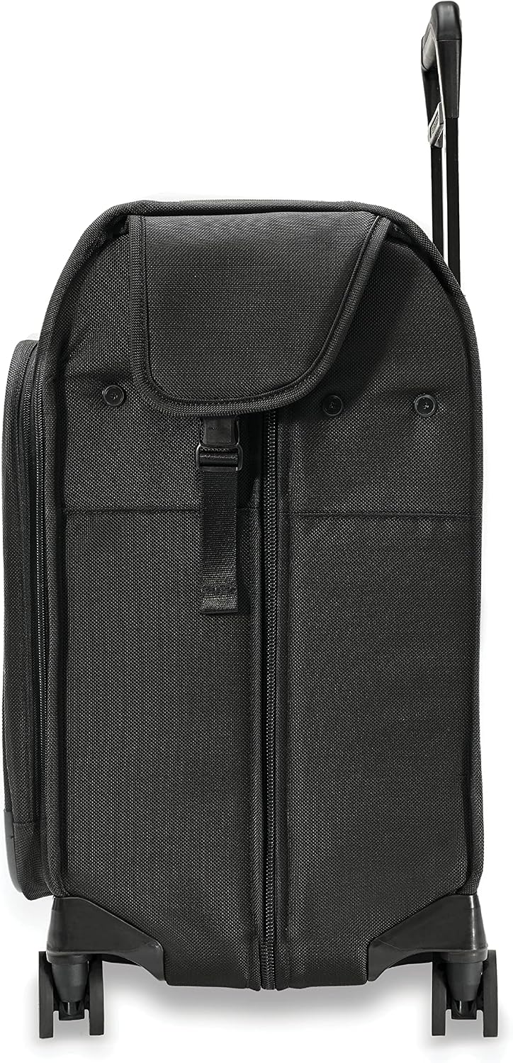 Briggs & Riley Deluxe Wardrobe Spinner - Checked Luggage for Travel, Suitcases with Wheels, Softside Rolling Bag for Men & Women, Built in Hook for Clothes - Baseline Collection, Black Gsupps Australia