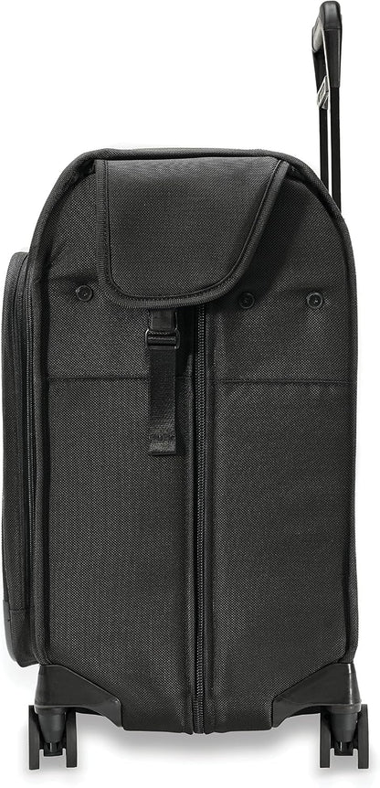 Briggs & Riley Deluxe Wardrobe Spinner - Checked Luggage for Travel, Suitcases with Wheels, Softside Rolling Bag for Men & Women, Built in Hook for Clothes - Baseline Collection, Black Gsupps Australia