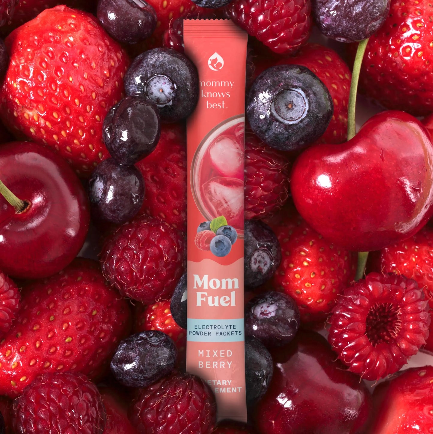 Mommy Knows Best Mom Fuel Electrolyte Drink Mix for Moms, Hydration Support - for Pregnancy, Prenatal, Electrolytes + Trace Minerals, Mommy Knows Best