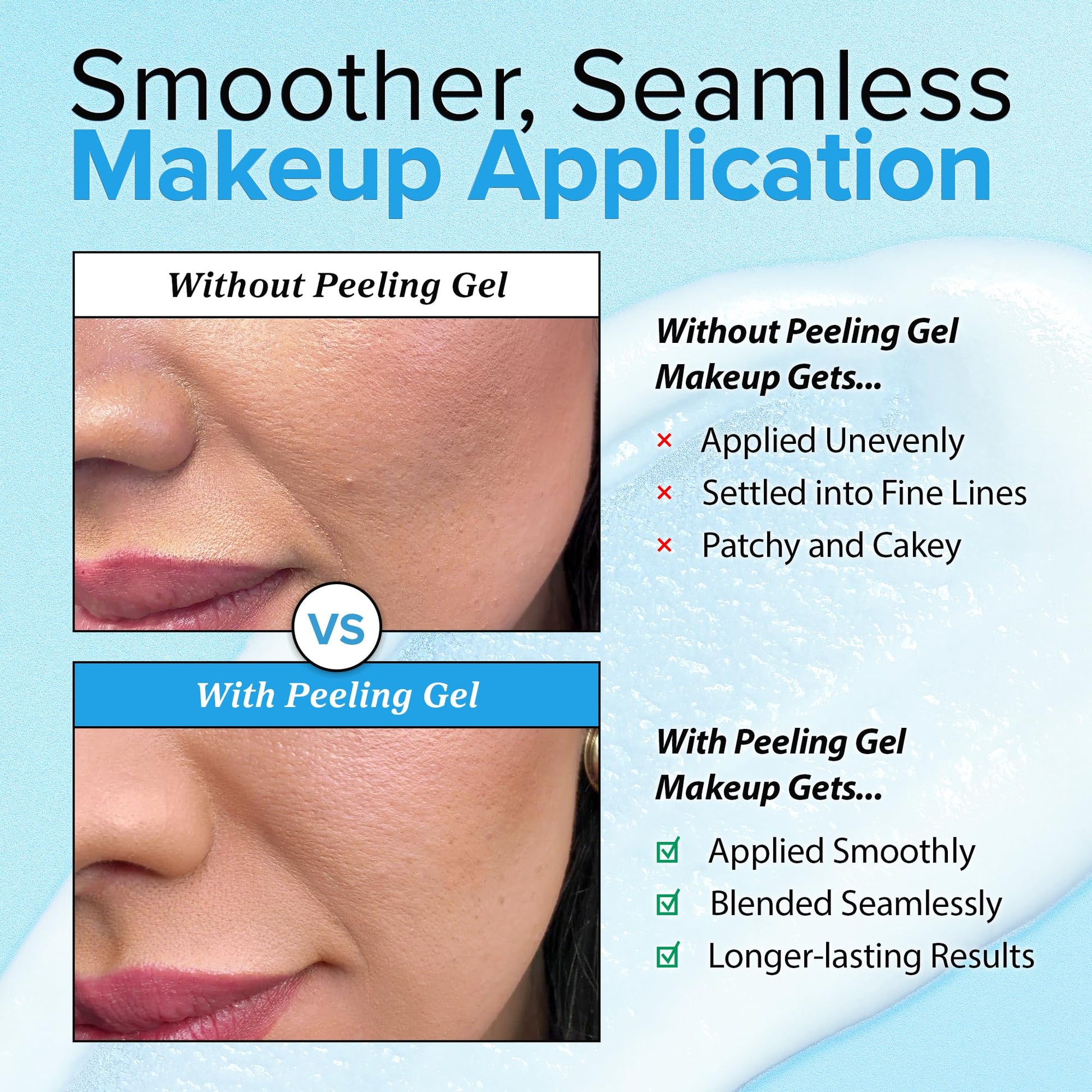 Ebanel Brightening Peeling Gel with Cotton Cellulose, Rice, Papaya, Centella, Hyaluronic Acid for Face and Body, Gentle Exfoliating Face Scrub Gel Peel Wash, Deep Pore Cleanser Minimizer Exfoliator Ebanel buy australia supplements