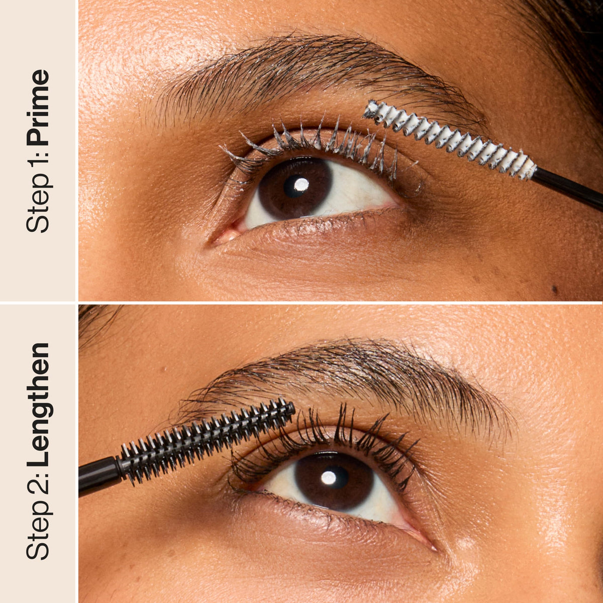 Honest Beauty 2-in-1 Extreme Length Clean Mascara, Primer, Black, .27 fl oz Honest Beauty
