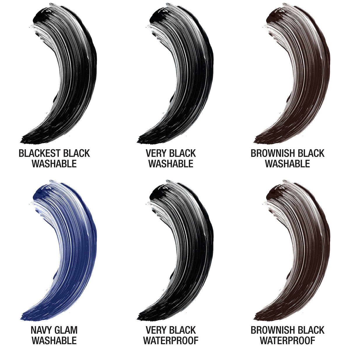 Maybelline Volum' Express Falsies Volumizing, Washable Mascara, Blackest Black, 1 Count MAYBELLINE