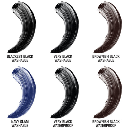 Maybelline Volum' Express Falsies Volumizing, Washable Mascara, Blackest Black, 1 Count MAYBELLINE