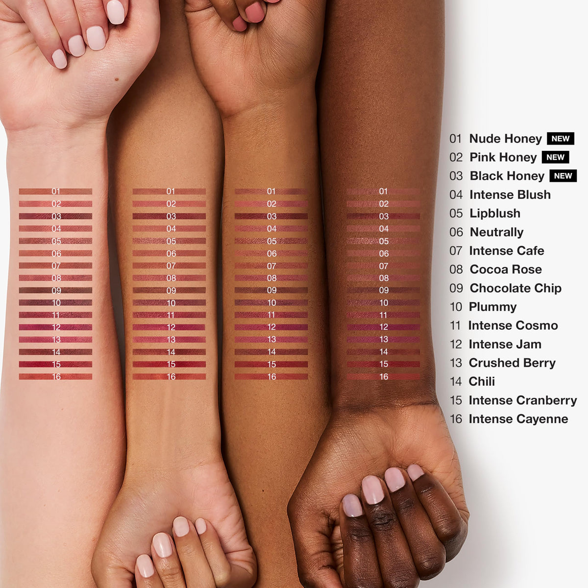 Clinique Long Lasting Quickliner Lip Liner | Non-Drying + No Sharpening, Black Honey Clinique