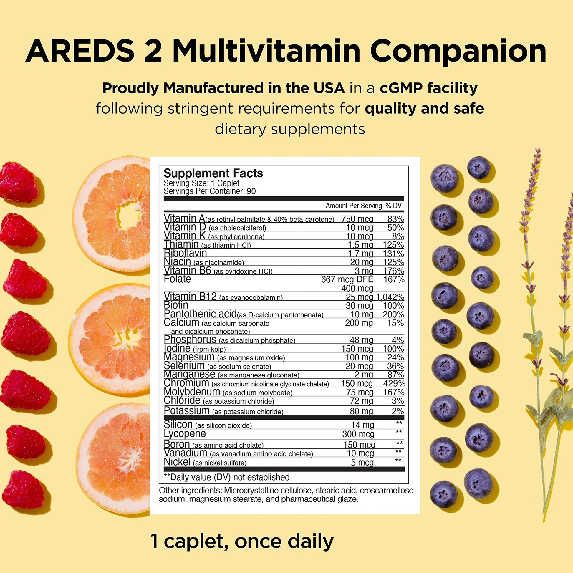 Viteyes AREDS 2 Capsules and Viteyes Multivitamin AREDS 2 Companion, Single Daily Dose Eye Vitamins, 3 Month Supply Viteyes buy australia supplements