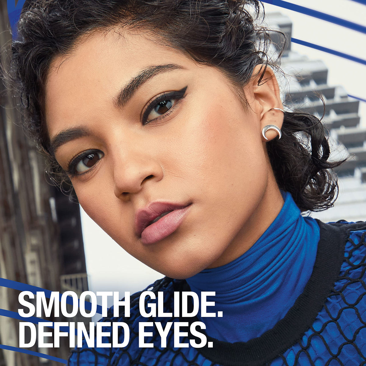 Maybelline Unstoppable Waterproof Mechanical Black Eyeliner Pencil, Easy to Apply, Smooth Glide, Up to 24 Hour Wear, Onyx MAYBELLINE