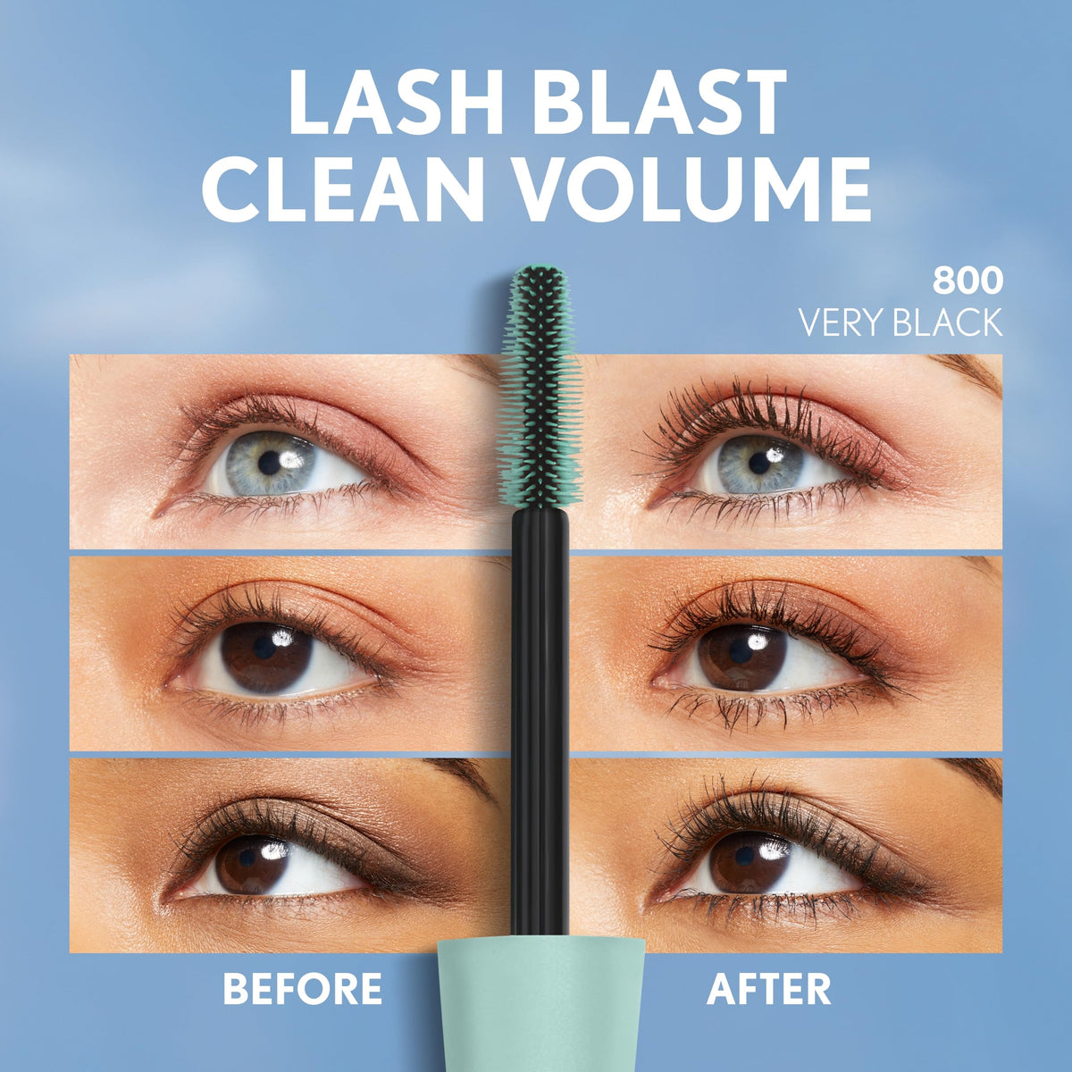 COVERGIRL Lash Blast Clean Volume Mascara - 800 Very Black COVERGIRL