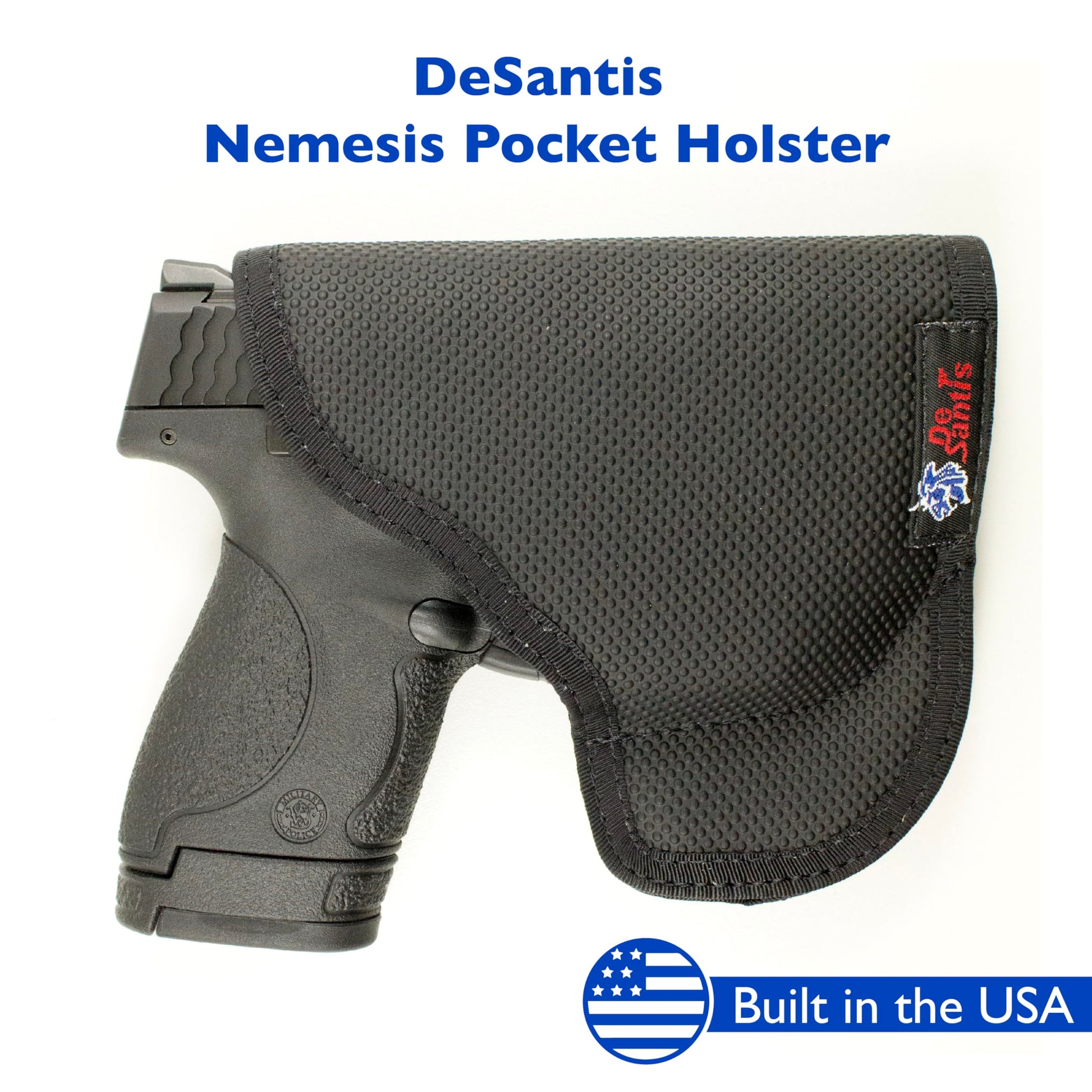 DeSantis Nemesis - Gun Pocket Holsters for Concealed Carry, Concealed Pocket Holster for Pistols, Revolvers, Soft, Designed for Comfort & Discreet Carry, Ambidextrous Gsupps Australia