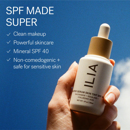 ILIA - Super Serum Skin Tint SPF 40 (Bom Bom ST5, 1 fl oz | 30 ml) ILIA