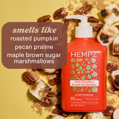 Hempz White Pumpkin & Toasted Marshmallow Body Moisturizer, 12 fl.oz. Hempz