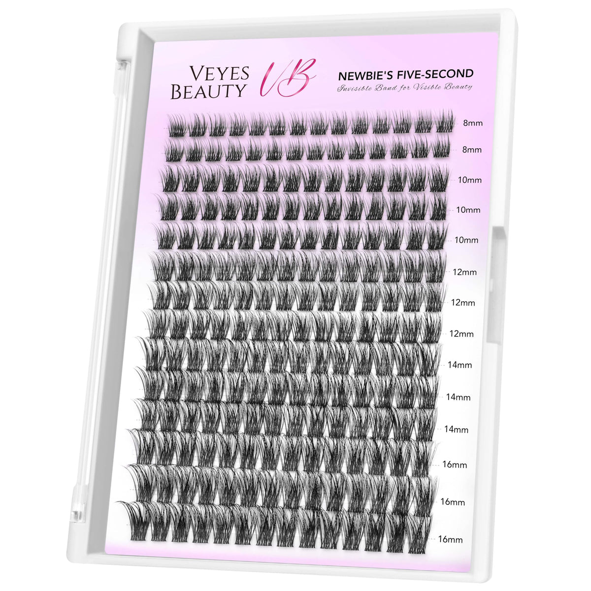 VEYESBEAUTY Dreamy Lash Clusters Newbie's Five-Second Series Eyelash 8-16mm VEYESBEAUTY