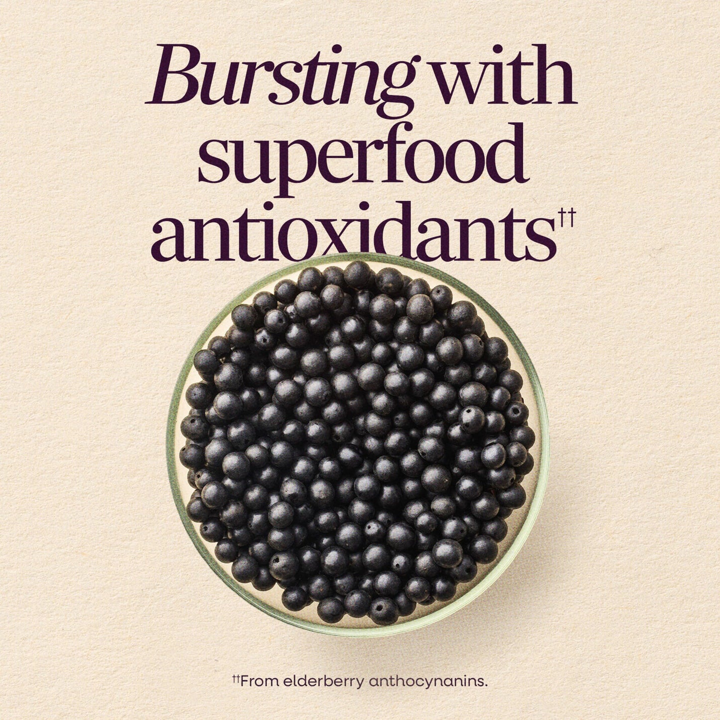 Nature’s Way Sambucus Elderberry Gummies, Immune Support Gummy for Adults & Kids Ages 4+ with Black Elderberry Extract, Vitamin C Nature's Way