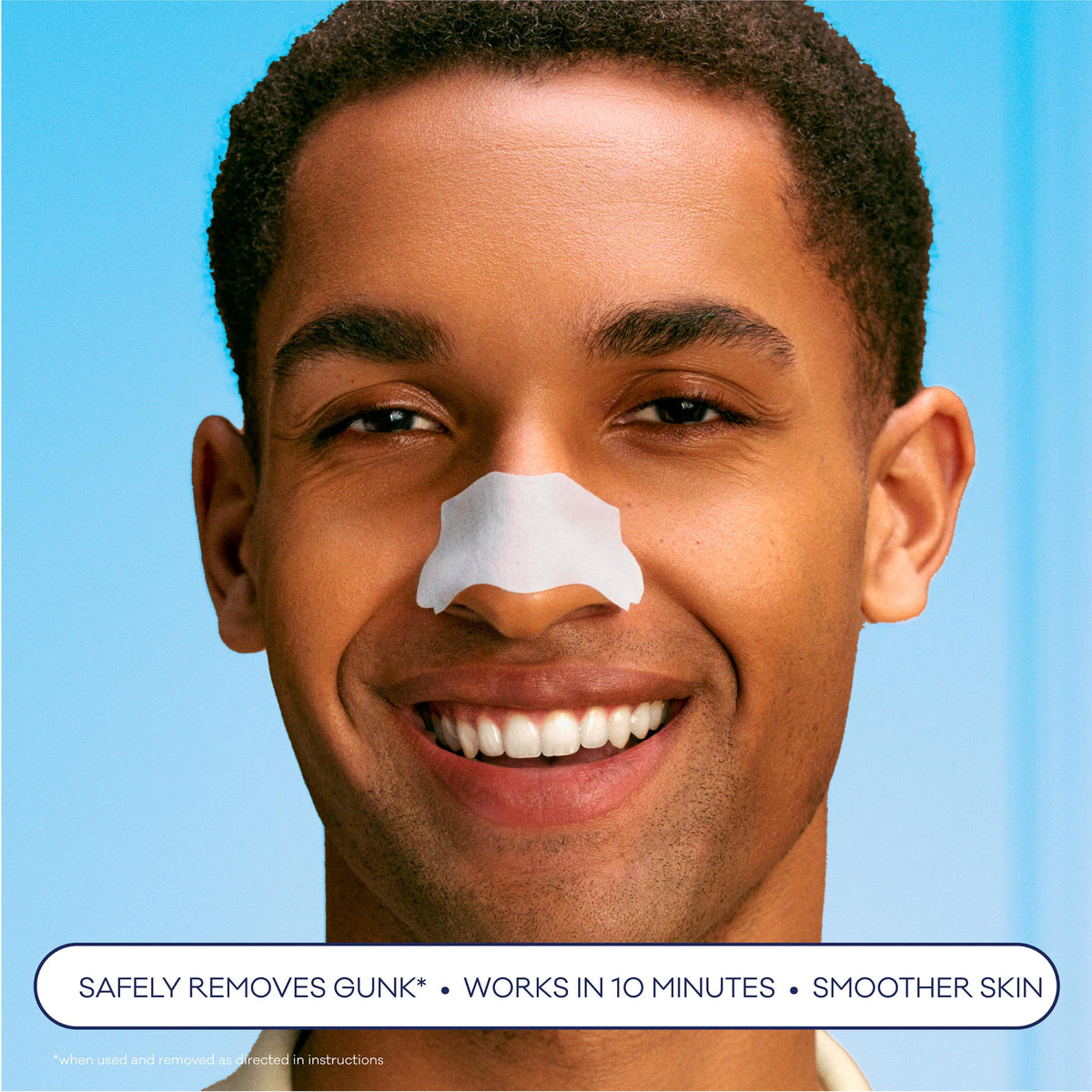 Bioré Original Blackhead Remover Strips, Deep Cleansing Nose Strips With Instant Pore Unclogging, Features C-Bond Technology, Oil-Free, Non-Comedogenic Use, 14 Count Bioré