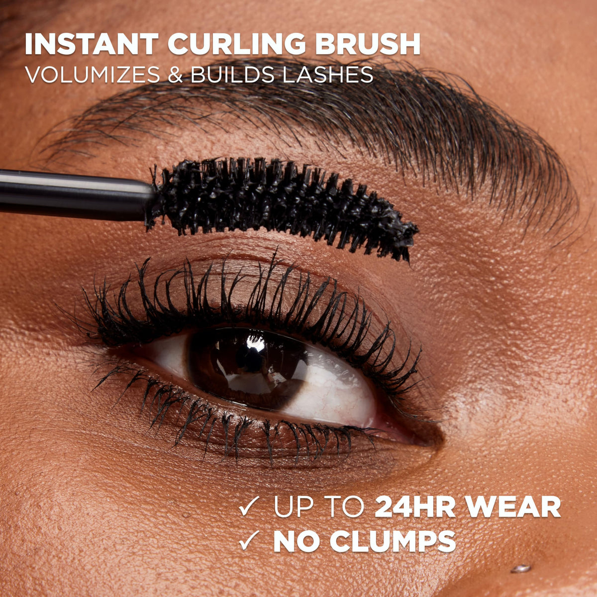 L'Oreal Paris Makeup Voluminous Original Curved Brush Mascara, Black, 0.28 Fl Oz L'Oreal Paris